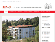 Tablet Screenshot of haugimmobilien.de